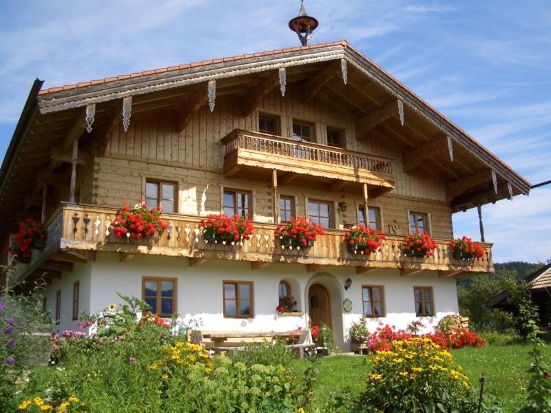 Ferienwohnung Huberbauernhof Piding Exterior foto